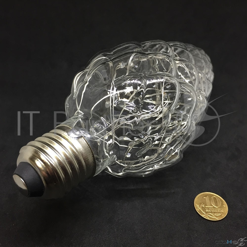 Espada Светодиодная (LED) лампа шишка разноцветная,Е27,3W (E-E27NYC3FC) (43209)