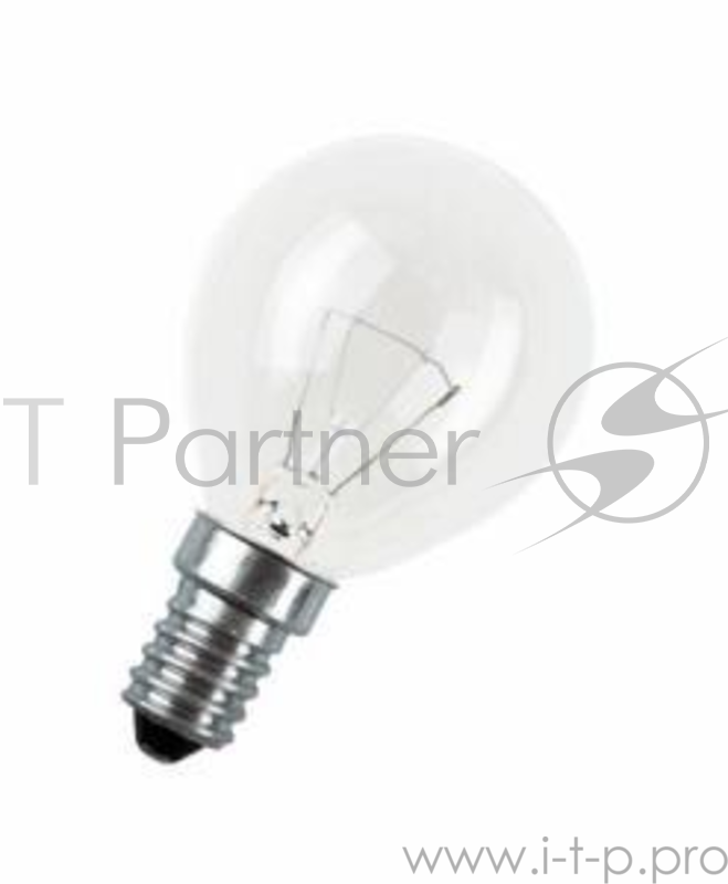 Лампа накаливания OSRAM CLASSIC P CL 25W E14 длина 78 мм Диаметр 45 м