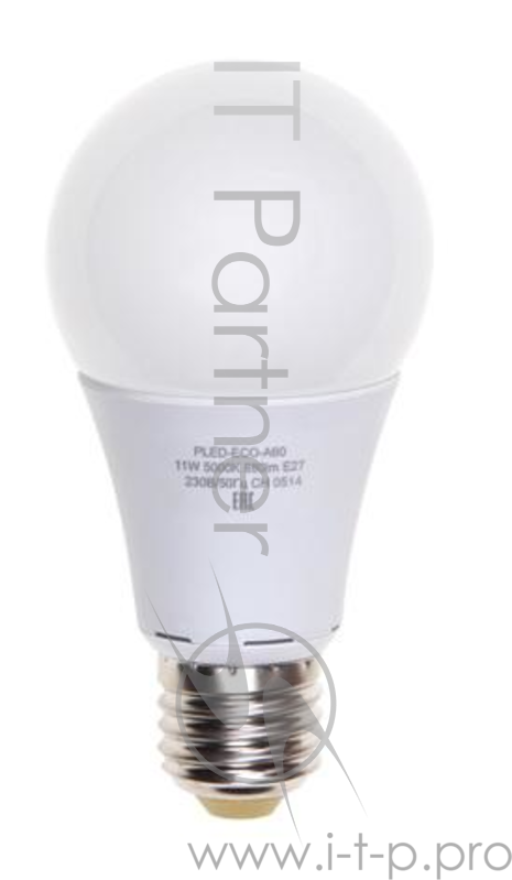 Лампа светодиодная JAZZWAY PLED-ECO-A60 11Вт=75Вт e27 5000k 900лм 220в