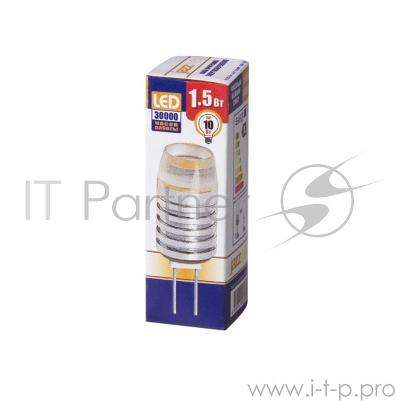 Лампа светодиодная JAZZWAY PLED-G4 1.5Вт 5500k 1220 12вac/dc