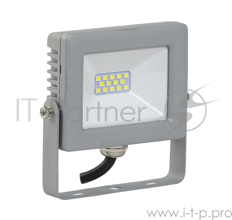 Прожектор светодиодный IEK СДО 07-10 10Вт 220В IP65 серый
