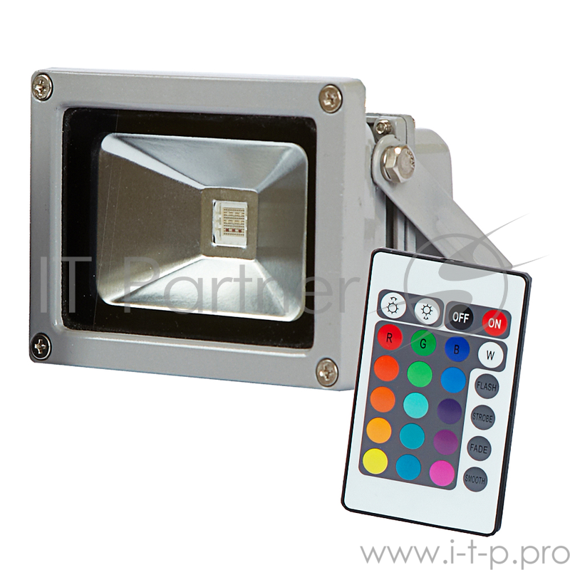 Прожектор светодиодный ЭКОРОСТ 518-010 10Вт 220В многоцветный 800Лм