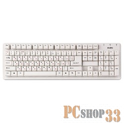 Клавиатура Keyboard SVEN Standard 301 USB белая SV-03100301UW