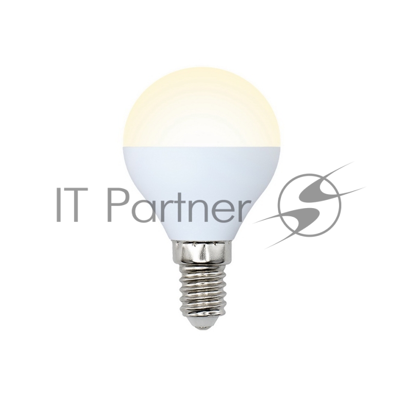 Лампа светодиодная VOLPE LED-G45-6W/WW/E14/FR/O 6Вт Е14 G45