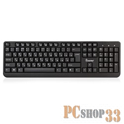 Клавиатуры, мыши Клавиатура проводная мультимедийная Smartbuy ONE 208 PS/2 черная SBK-208P-K