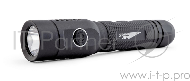 Фонарь ЯРКИЙ ЛУЧ T7v.2 CREE XP-G2 350лм 3реж. 100/35/5% Li-Ion 18650 2600мАч встр. ЗУ micro-USB