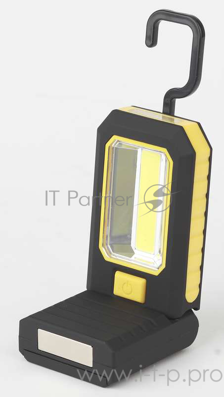 Фонарь ЭРА RB-704 рабочий серия практик 5Вт cob + 3xLED пласт. 3xААА крючок 2 магнита бл