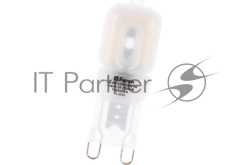 Лампа светодиодная FERON 25636 (5W) 230V G9 2700K, LB-430