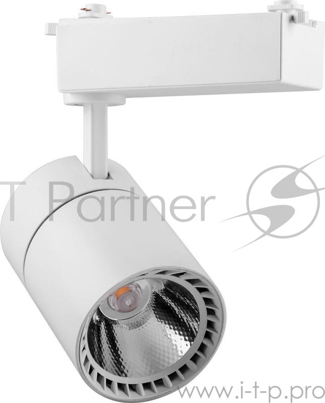 Светильник трековый светодиодный FERON 29514 на шинопровод 20W/1800 Lm/4000К, 35 гр., белый,AL103