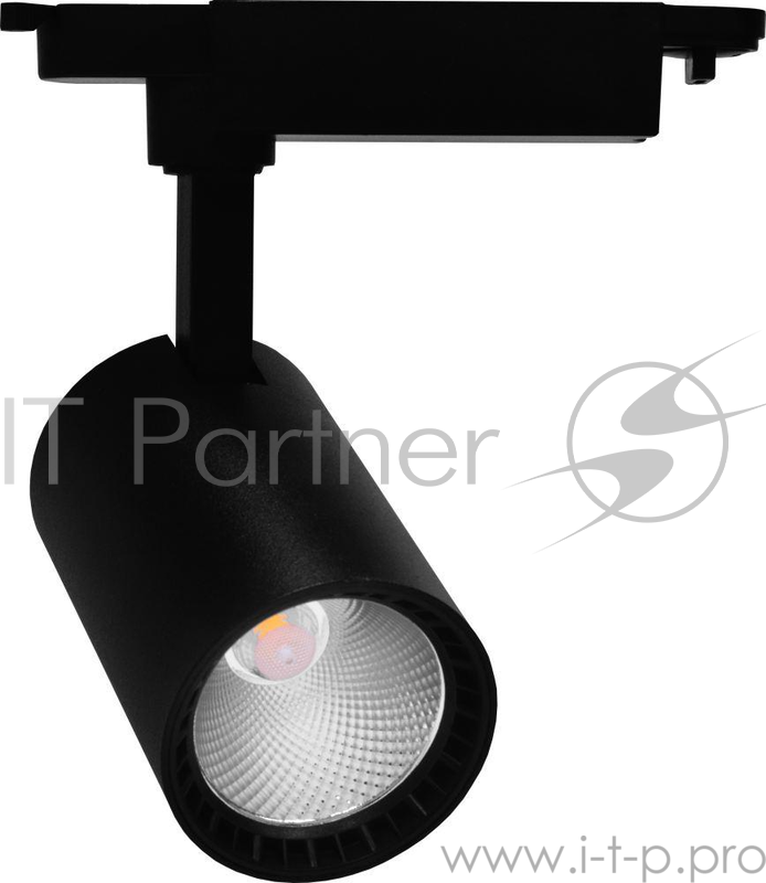 Светильник трековый светодиодный FERON 29646 на шинопровод 8W/20 Lm/4000К, 35 гр., черный, AL102