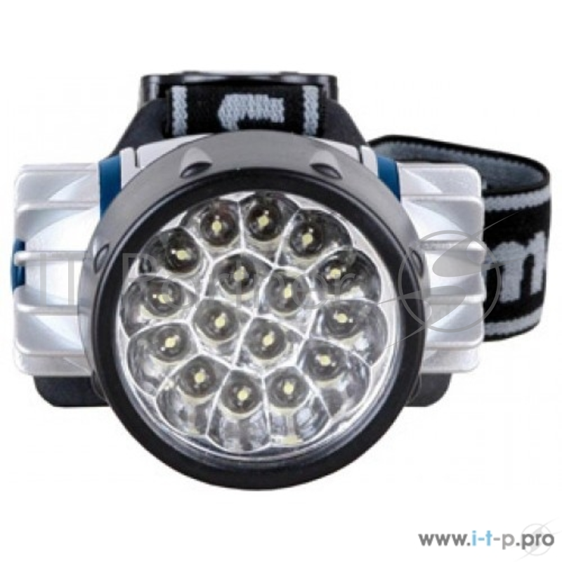 Фонарь Camelion LED5322-16Mx (фонарь налобн, металлик 16 ультра ярк LED,4 реж,3XR03 в компл, пласт, блист)