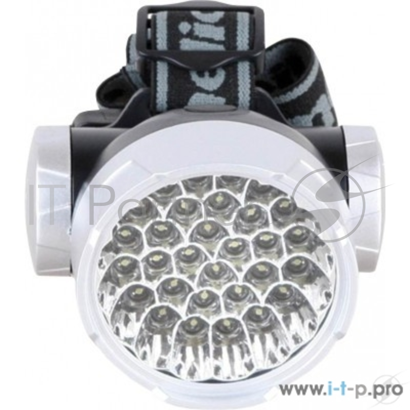 Фонарь Camelion LED5325-30Mx (фонарь налобн, металлик 30 ультра ярк LED, 4 реж, 3XR6 в компл, пласт