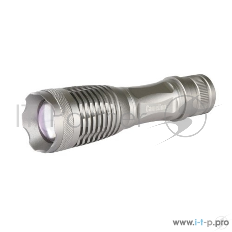Фонарь Camelion LED5137 (фонарь, титан, LED XML-T6, ZOOM, 5 реж 3XLR03 в компл., алюм., откр. блистер)
