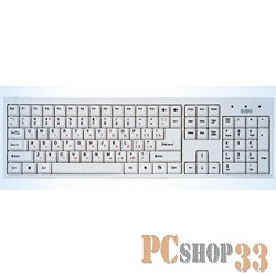 Клавиатура Keyboard SVEN Standard 303 USB белая SV-03100303UW