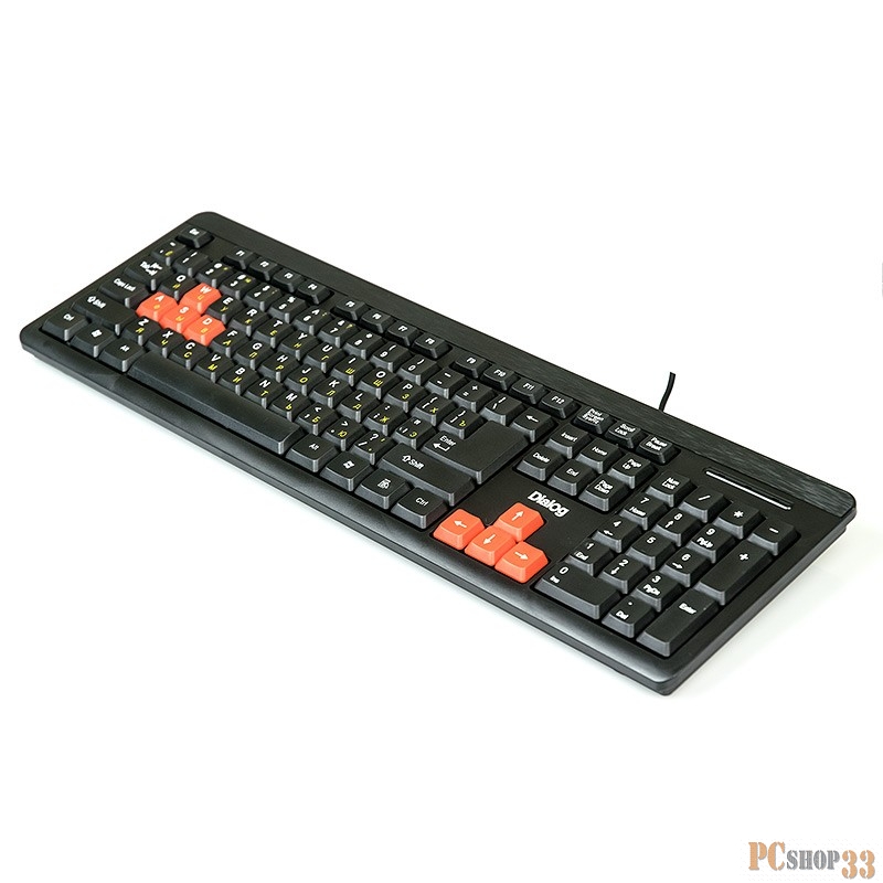 Клавиатура Dialog Standart KS-013U Black-red - USB
