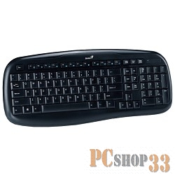 Комплект клавиатура + мышь Genius KB-8000X, беспров., водост., черный (USB)