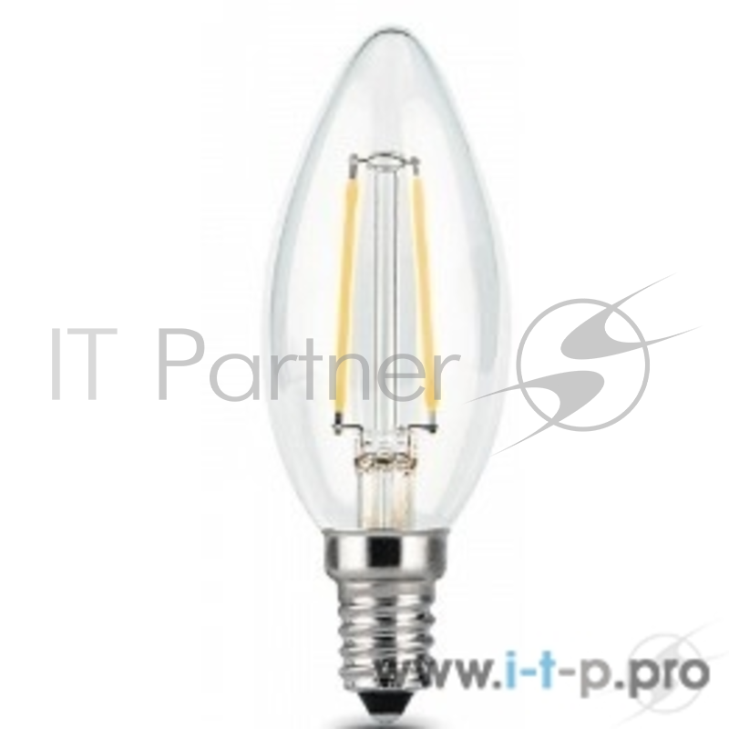 GAUSS 103801109 Светодиодная лампа LED Filament Свеча E14 9W 680lm 2700К 1/10/50