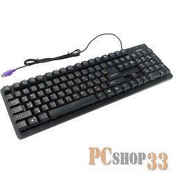 Клавиатура Keyboard SVEN Standard 301 PS/2 чёрная SV-03100301PB