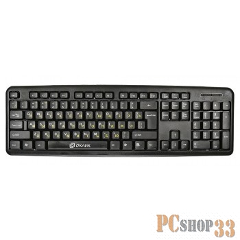 Клавиатура Oklick 130M черный USB 337077