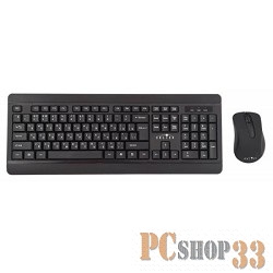 Клавиатура Oklick 270M black USB, Клавиатура + мышь 337455