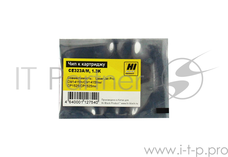 Чип к картриджу HP CLJ CP1525/CM1415 (Hi-Black) , M, 1,3K