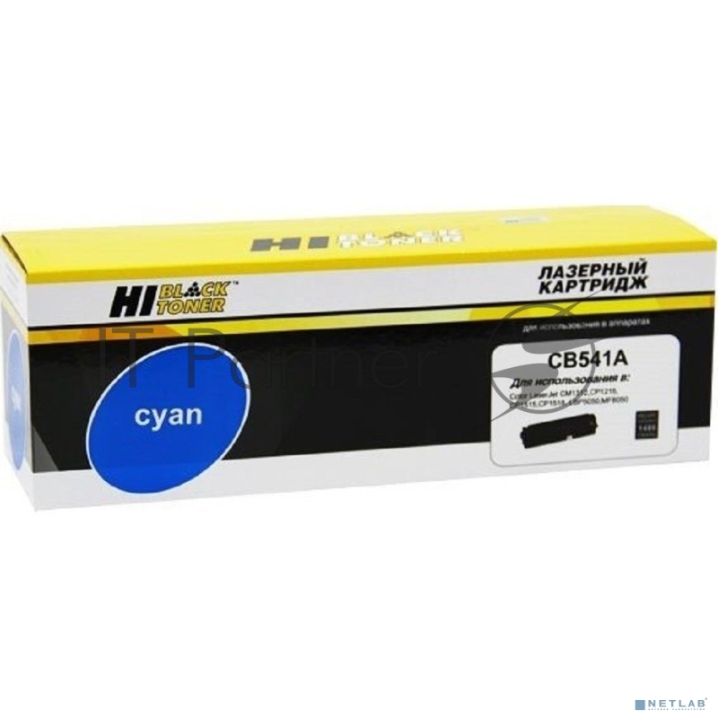 Чип к картриджу Hi-Black (тип CB541A/CC531A) голубой для HP CLJ CP1215/ CP1515/ CM1312 (Hi-Black) , C, 1,4K