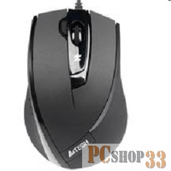 Мышь A4Tech N-600X (черный) USB, 3+1 кл.-кн.,провод.мышь 607631