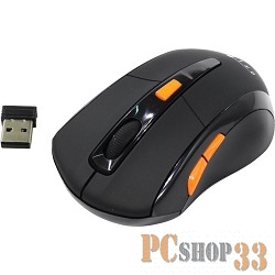 Мышь Oklick 585MW black optical (1600dpi) cordless USB (6but) 351687