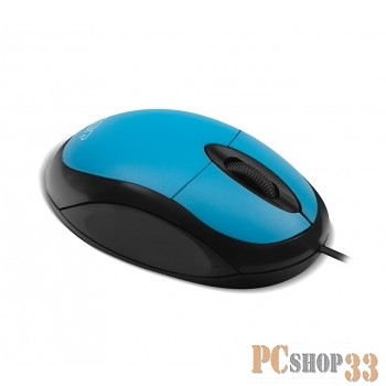 Мышь CBR CM 102 Blue USB {Мышь, оптика, 1200dpi, офисн., провод 1,3м}