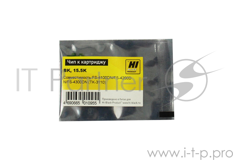 Чип к картриджу Kyocera FS-4100DN/FS-4100 (Hi-Black) , 15,5k, TK-3110