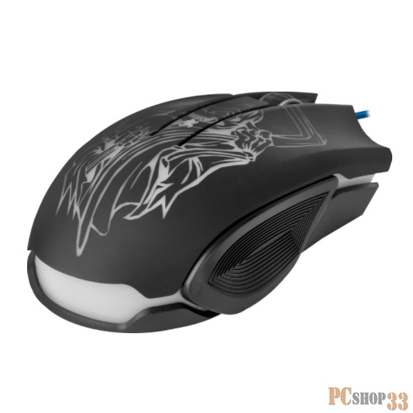 Мышь Defender Ghost GM-190L 52190 {Проводная игровая мышь, оптика,6кнопок,800-3200dpi}