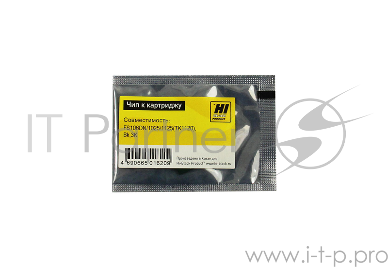 Чип к картриджу Kyocera FS-1060DN/1025MFP/1125MFP (Hi-Black) , 3k, TK-1120