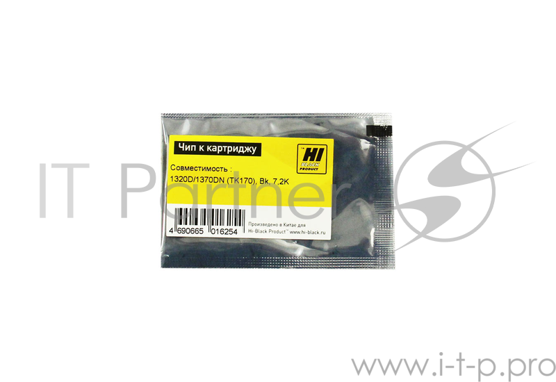 Чип к картриджу Kyocera FS1320D/1370DN (Hi-Black) , 7,2k, TK-170