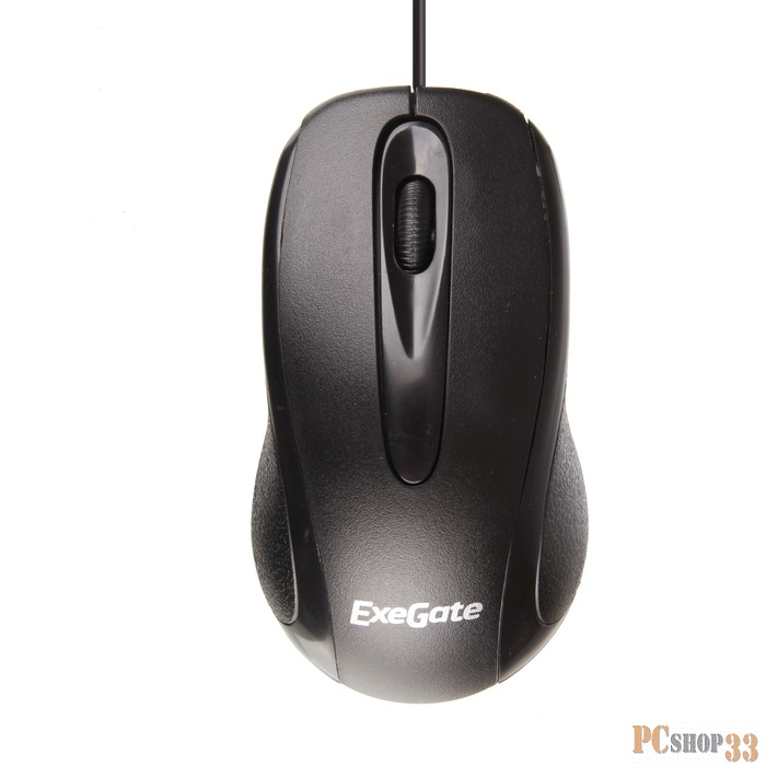 Мыши Exegate EX264099RUS Мышь Exegate SH-9026 black, optical, 3btn/scroll, 1000dpi, USB, Color box