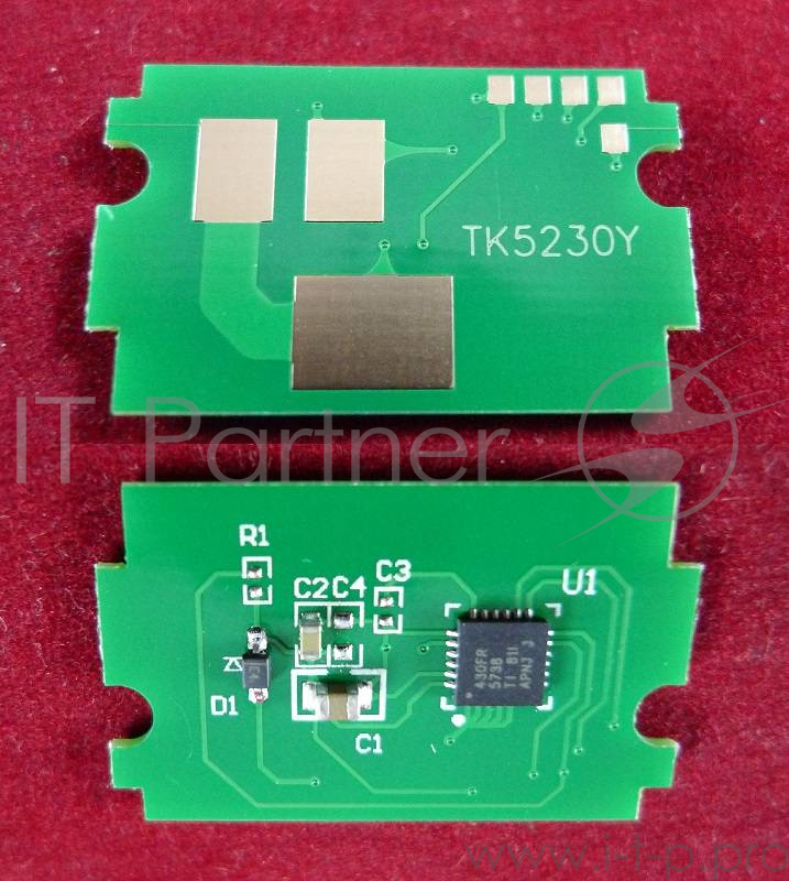 Чип для Kyocera Ecosys P5021cdn/M5521cdn (TK5230Y) Yellow 2.2K (ELP,)