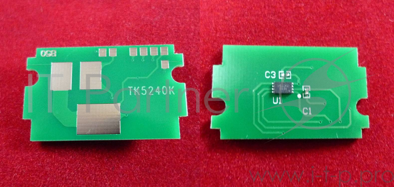 Чип для Kyocera Ecosys P5026cdn/M5526cdn (TK5240K) Black 4K (ELP,)