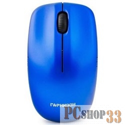 Гарнизон Мышь беспров. GMW-400B, чип X, синий, 1200 DPI, 2 кн.+ колесо-кнопка