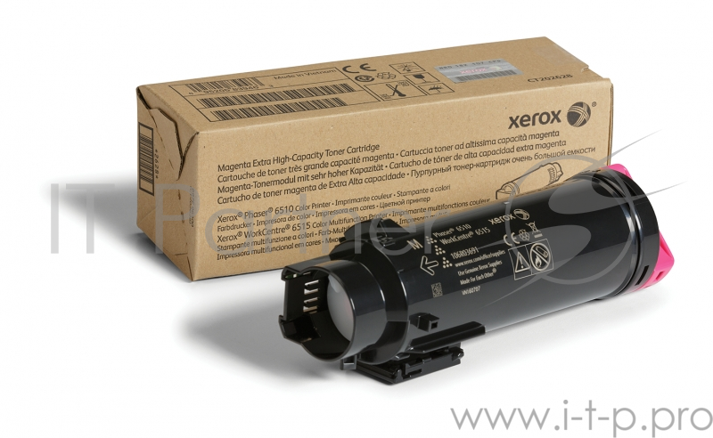 Чип Hi-Black к картриджу Xerox Phaser 6510/WC 6515 (106R03694), M, 4,3K