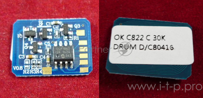 Чип OKI C822/831/841 DRUM Cyan,30K (44844407)) (ELP Imaging®)