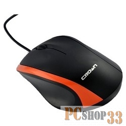 Мышь CROWN CMM-009 Black&orange CM000000288