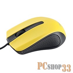 Клавиатуры, мыши Perfeo мышь оптическая, 3 кн, USB, 1,8м, чёрн-жёлт PF-353-OP-Y