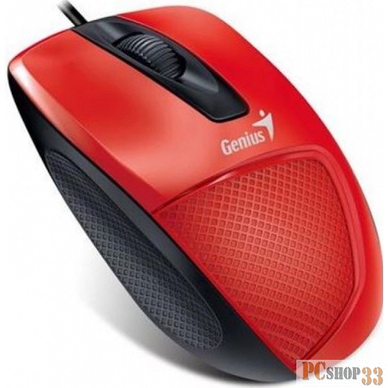 Мышь Genius DX-150X Red USB, оптическая, 1000 dpi 31010231101