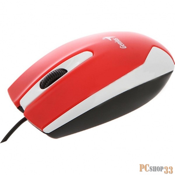 Мышь Genius DX-100X Red/White USB 31010229101