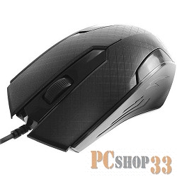 Мышь CROWN CMM-100 Black USB CM000001650 {Проводная мышь, 3 кнопки 1000DPI Длина провода: 1.3м USB ,Plug & Play}