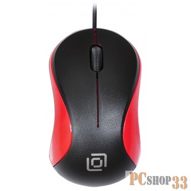 Мышь Oklick 115S for Notebooks Black/Red Optical 1000DPI USB 711637