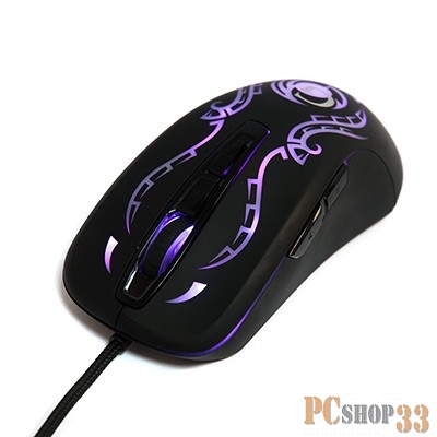 Мышь Мышь MGK-47U Dialog Gan-Kata - 7 кнопок + ролик прокрутки, USB, черная