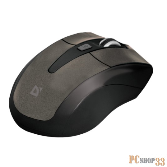 Мышь Defender Accura MM-965 коричневый,Беспроводная оптическая мышь, 6кнопок,800-1600dpi 52968