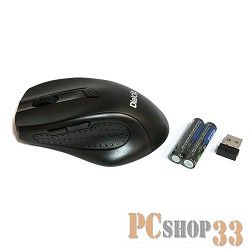 Мышь Мышь MROP-02U BLACK Dialog Pointer RF 2.4G Optical - 5 кнопок + ролик прокрутки, USB, черная