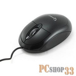 Мышь Gembird MUSOPTI9-901U черный, USB, 1000DPI