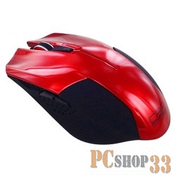 Мышь CBR Мышь CM-378, оптика, геймер, 800/1600/2800 dpi, 5 кн., USB, CM 378 черно-красн.